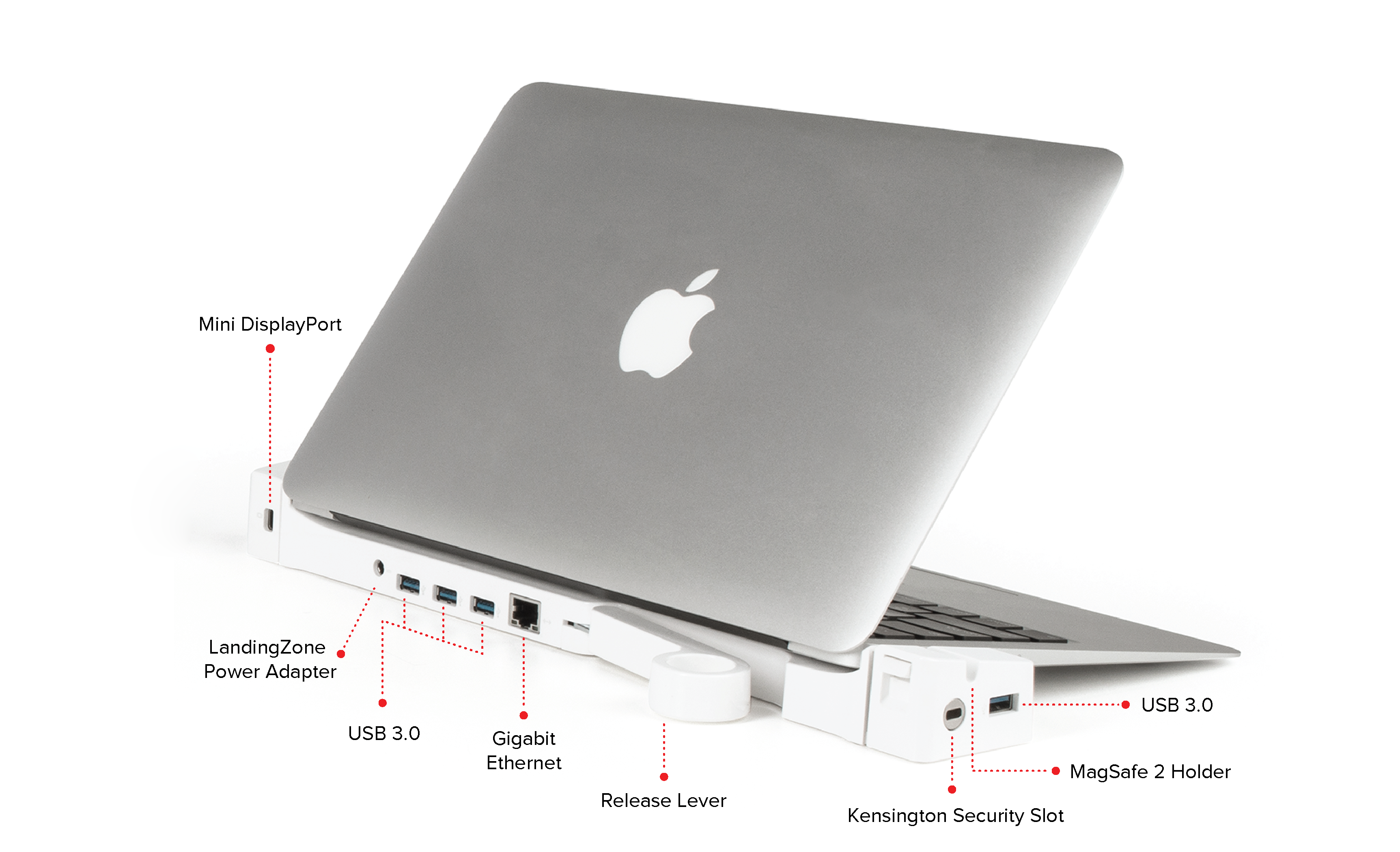 FOR THE 13-INCH MACBOOK AIR (RELEASED 2012 TO 2017) - LandingZone